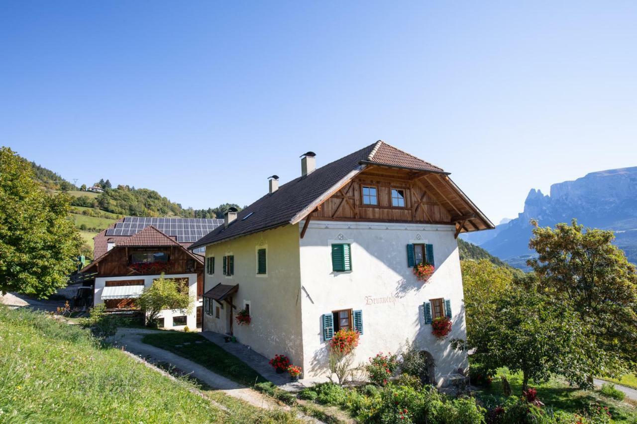 Апартаменты Brunnerhof-Schrof Коллальбо Экстерьер фото